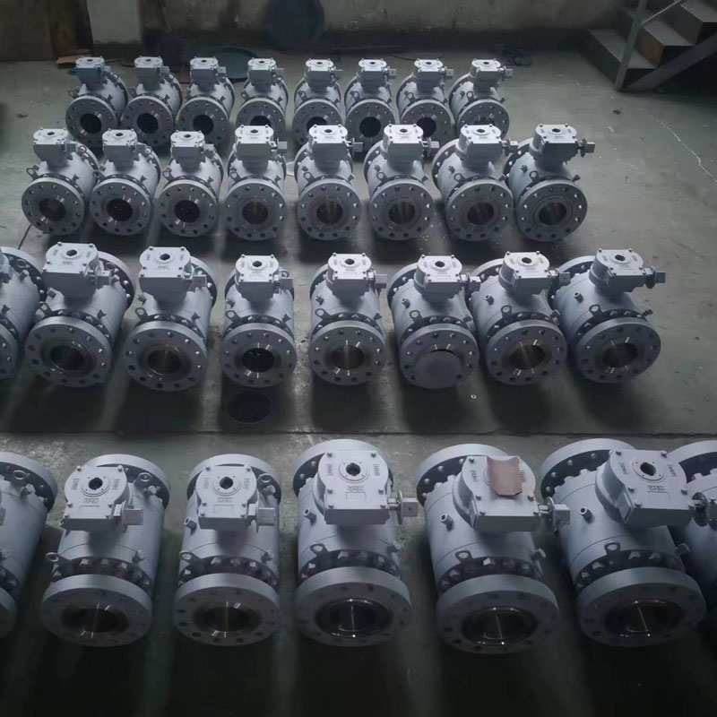 Forged Trunnion Mounted Ball Valve