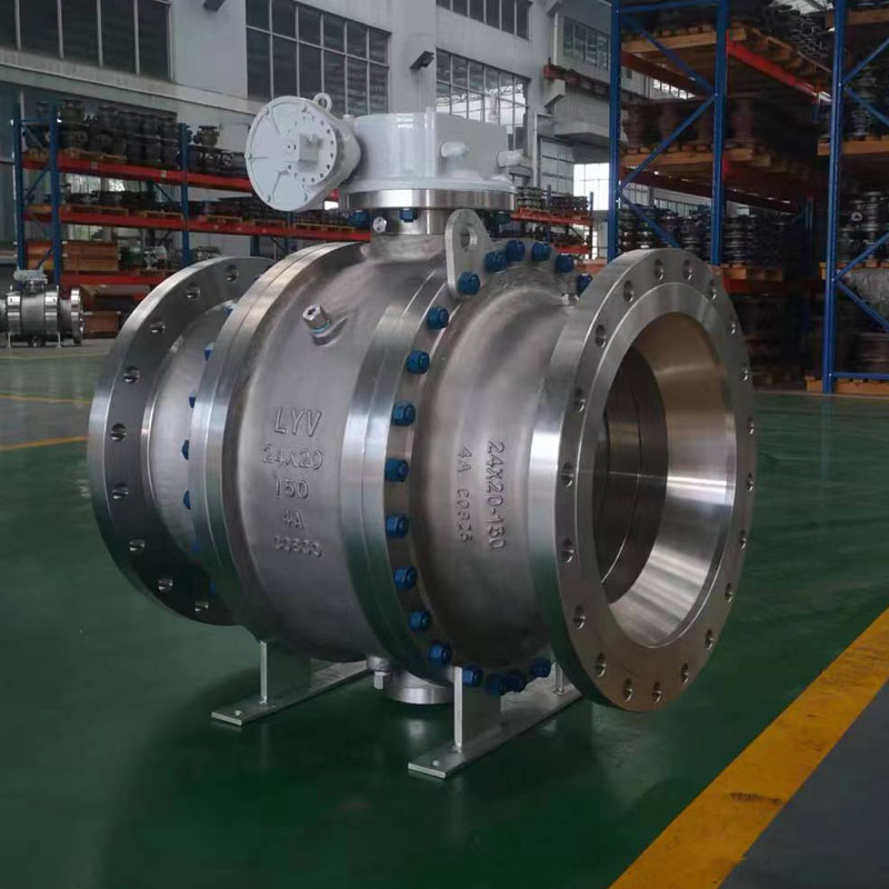 Bore Trunnion Mounted Ball Valve ကို လျှော့ချပါ။